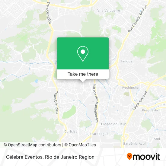 Célebre Eventos map