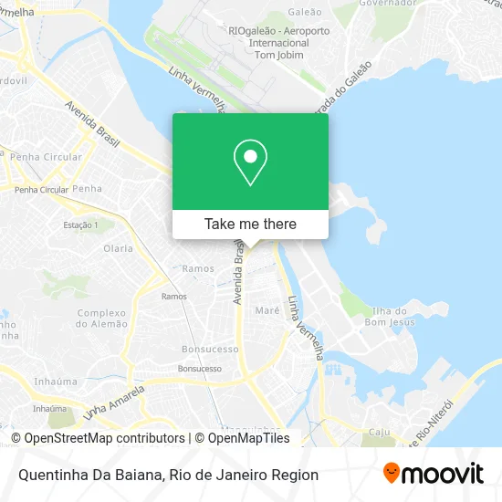 Quentinha Da Baiana map