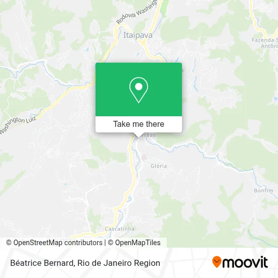 Béatrice Bernard map