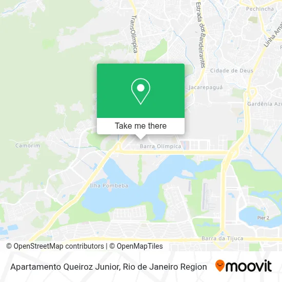 Apartamento Queiroz Junior map