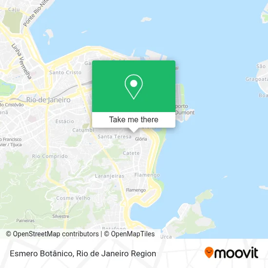 Esmero Botânico map