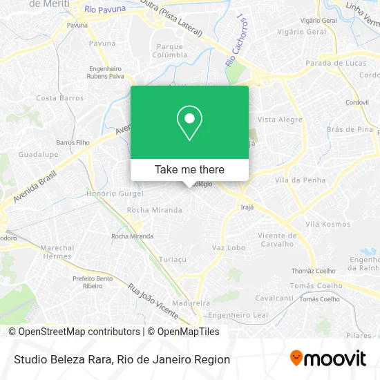 Studio Beleza Rara map