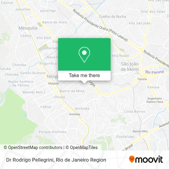 Dr Rodrigo Pellegrini map
