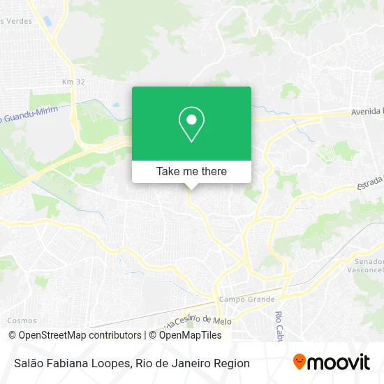 Salão Fabiana Loopes map