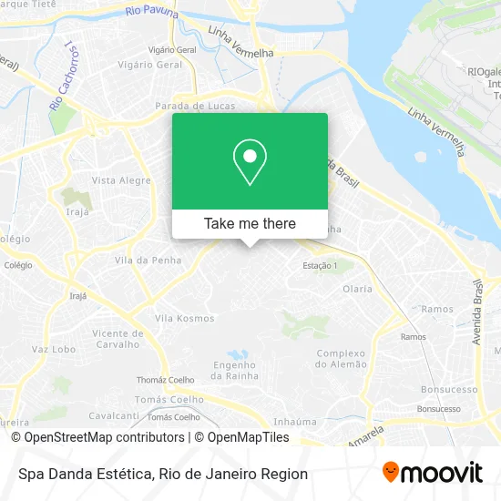 Spa Danda Estética map