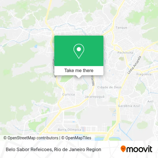 Belo Sabor Refeicoes map