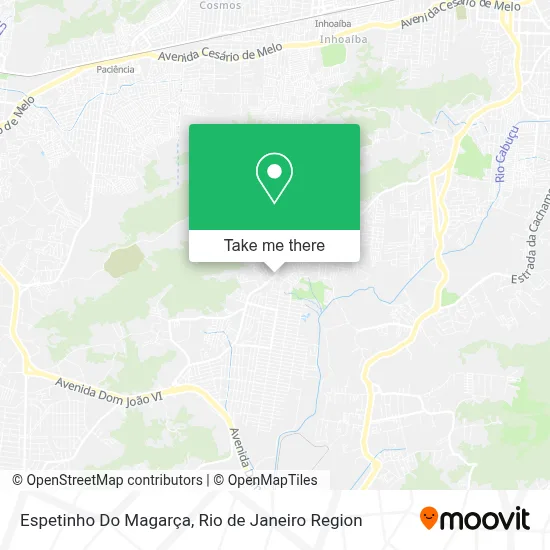 Espetinho Do Magarça map