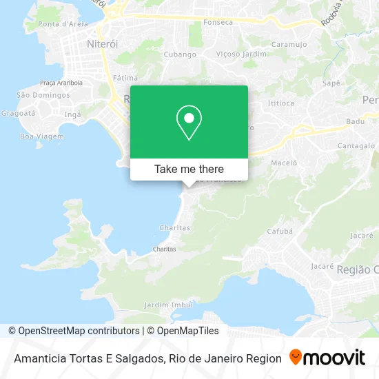 Amanticia Tortas E Salgados map