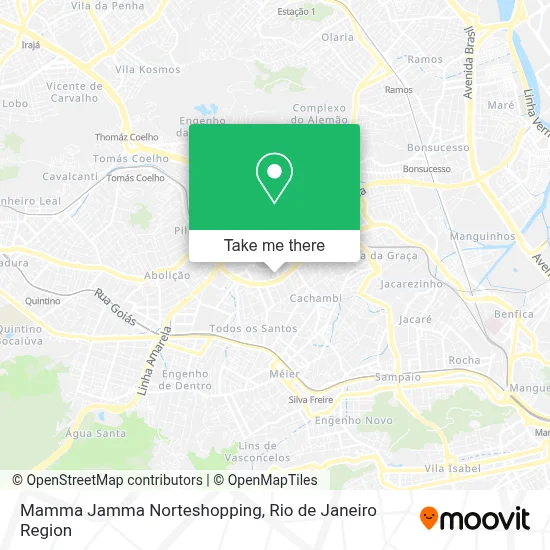 Mamma Jamma Norteshopping map