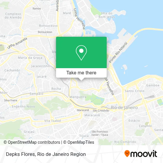 Depks Flores map