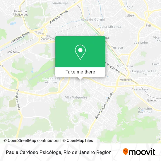 Paula Cardoso Psicóloga map