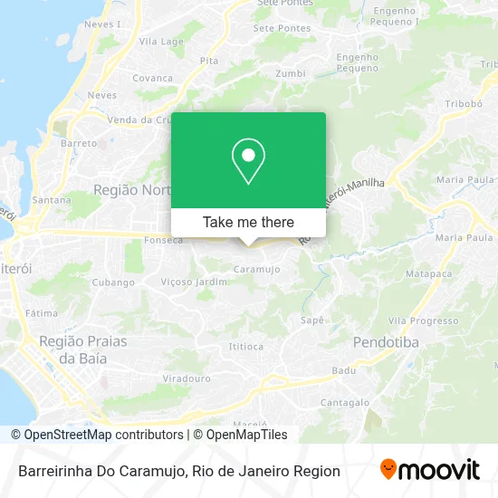 Barreirinha Do Caramujo map