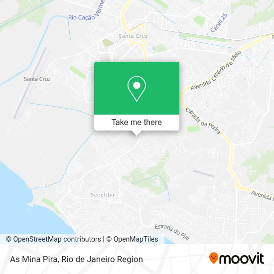 As Mina Pira map