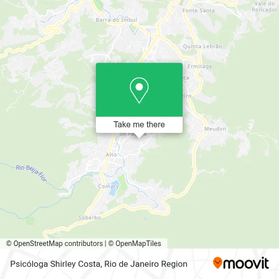 Psicóloga Shirley Costa map