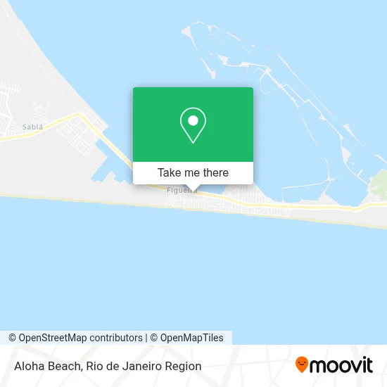 Aloha Beach map
