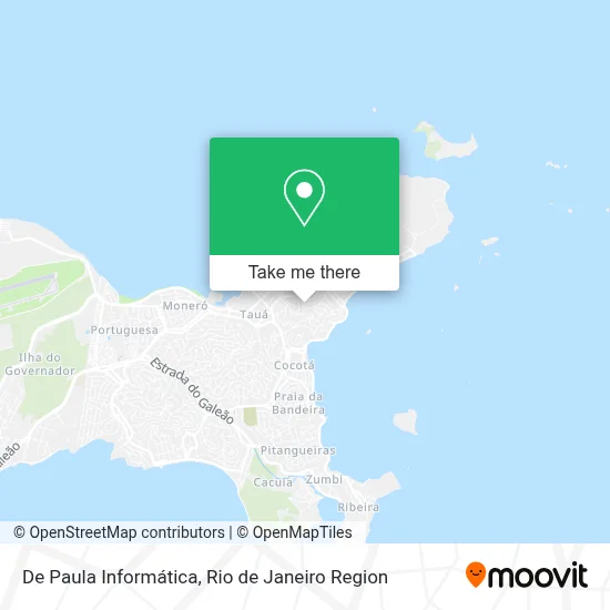 De Paula Informática map