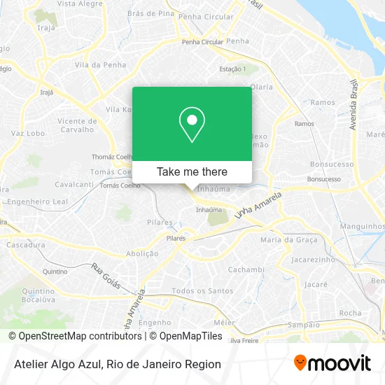 Atelier Algo Azul map