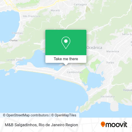 M&B Salgadinhos map