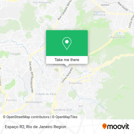 Espaço R2 map