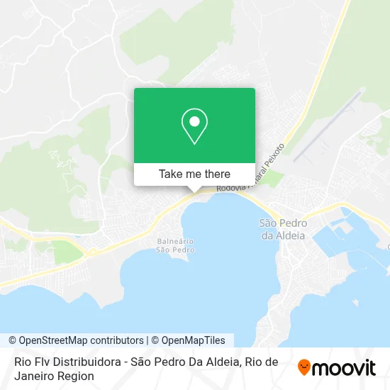Rio Flv Distribuidora - São Pedro Da Aldeia map