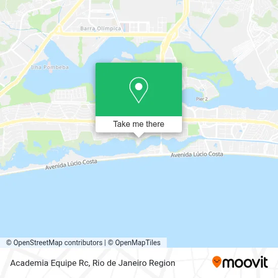 Academia Equipe Rc map