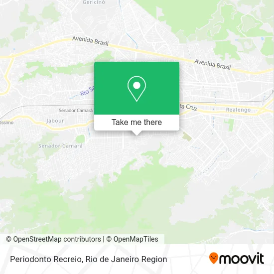 Periodonto Recreio map