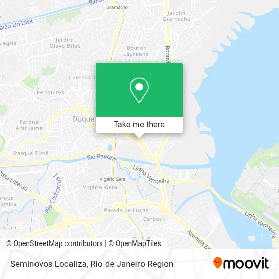 Seminovos Localiza map