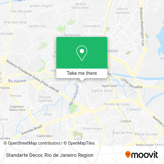 Standarte Decor map