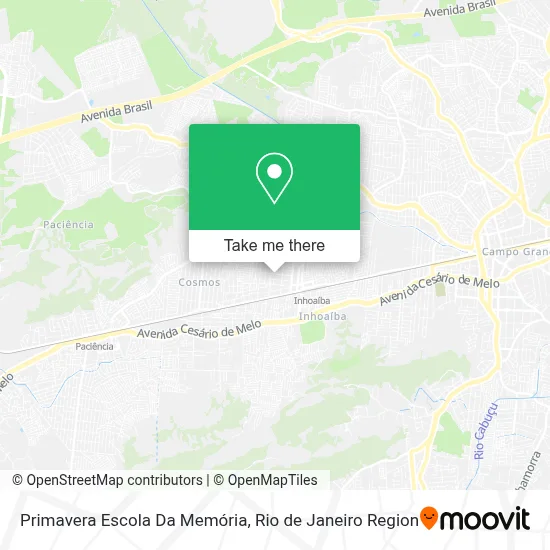 Primavera Escola Da Memória map