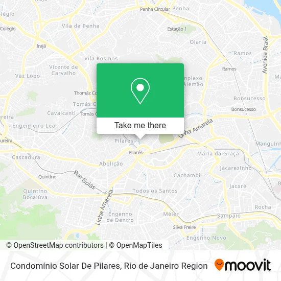 Condomínio Solar De Pilares map