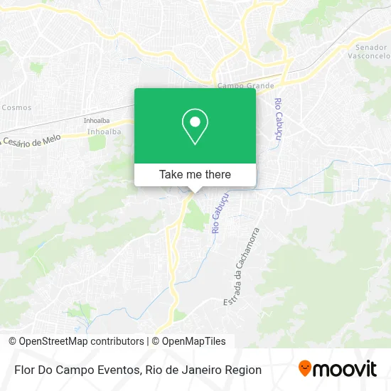 Flor Do Campo Eventos map