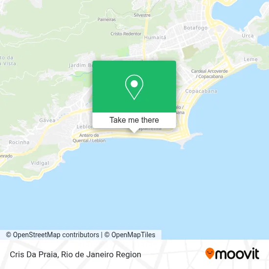 Cris Da Praia map