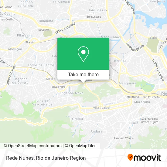 Rede Nunes map