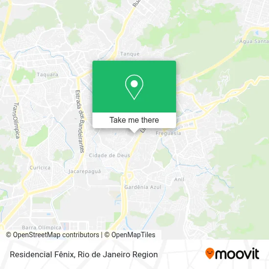 Residencial Fênix map