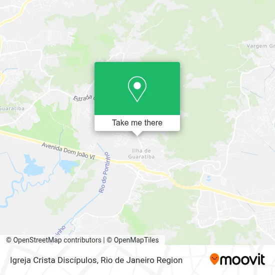 Igreja Crista Discípulos map