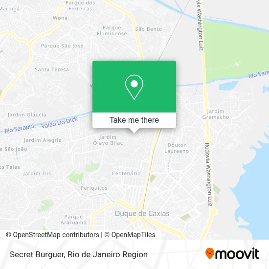 Secret Burguer map