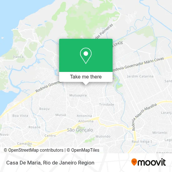 Casa De Maria map