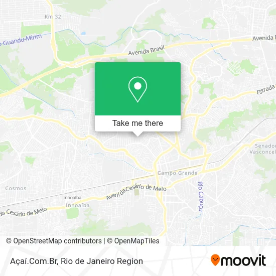 Açaí.Com.Br map