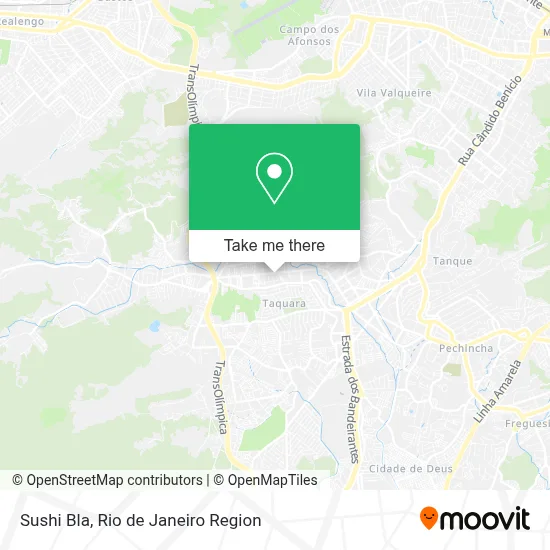 Sushi Bla map
