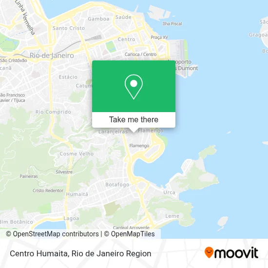 Centro Humaita map
