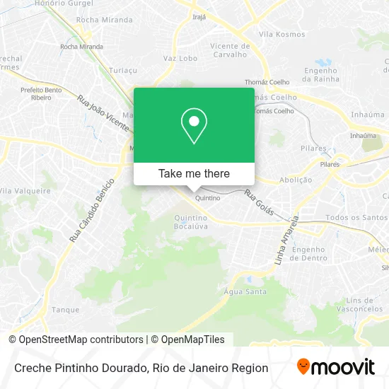 Creche Pintinho Dourado map