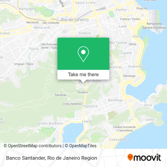 Banco Santander map