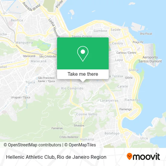 Hellenic Athletic Club map