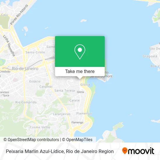 Peixaria Marlin Azul-Lídice map