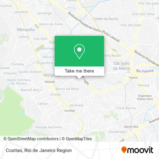 Coxitas map