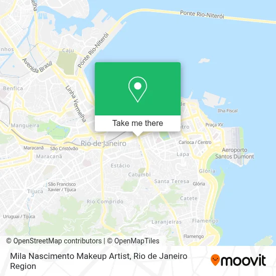 Mila Nascimento Makeup Artist map