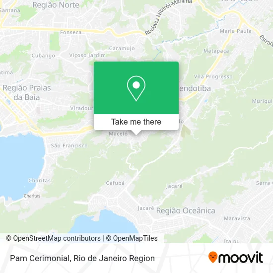 Pam Cerimonial map