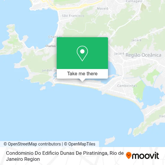 Condominio Do Edificio Dunas De Piratininga map