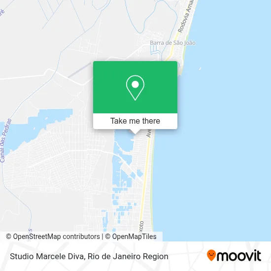 Studio Marcele Diva map