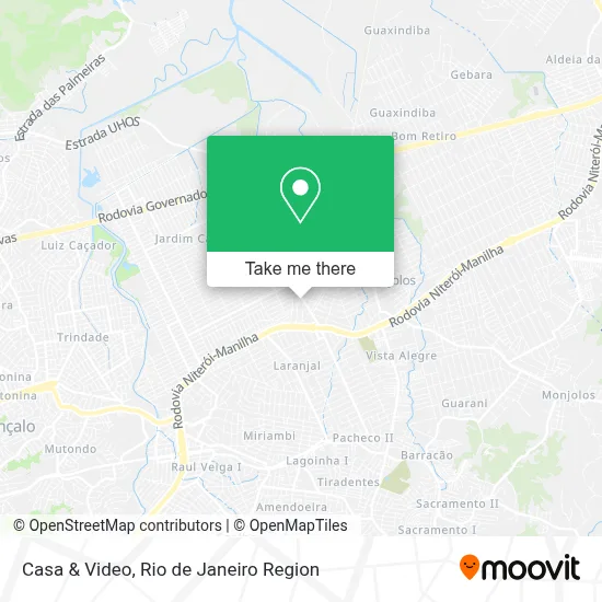Casa & Video map